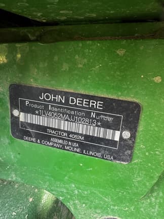 Image of John Deere 4052M equipment image 2