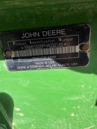 Image of John Deere 6155R equipment image 2