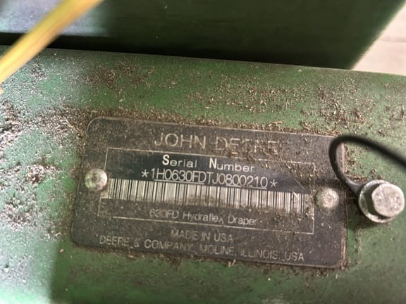 2018 John Deere 630FD Equipment Image0