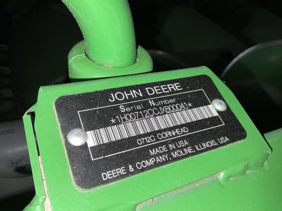 Image of John Deere 712C equipment image 4
