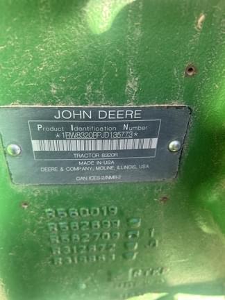 Image of John Deere 8320R equipment image 4