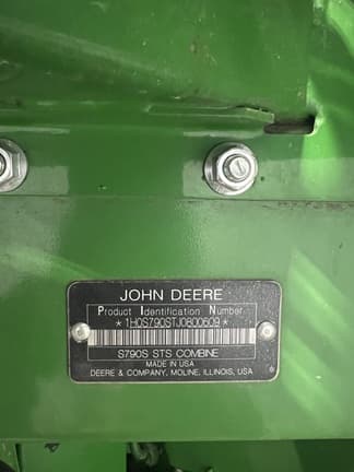 Image of John Deere S790 equipment image 2