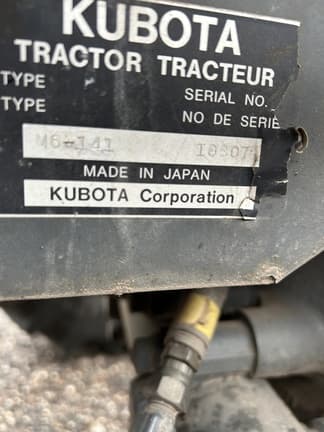 Image of Kubota M6-141 equipment image 1