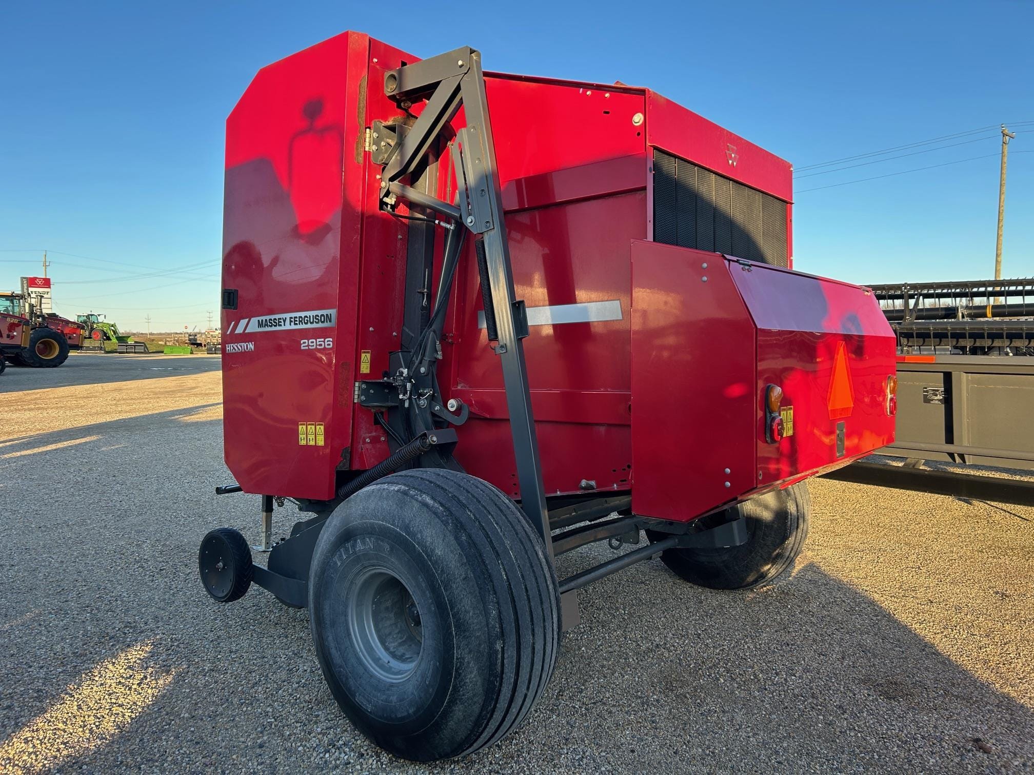 2018 Massey Ferguson Hesston 2956 Equipment Image0