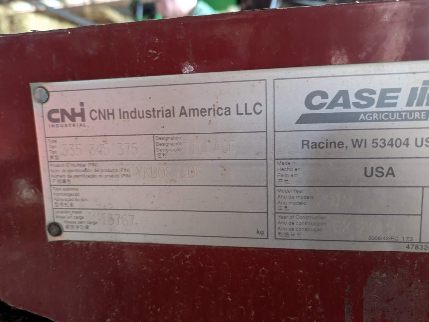 Main image Case IH 335VT