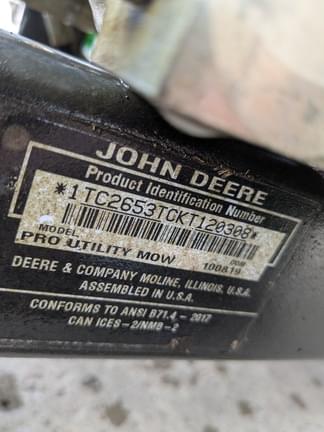 Image of John Deere 2653B equipment image 4