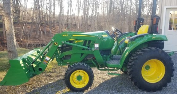 Main image John Deere 3025D