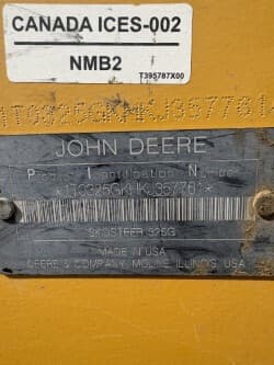 Image of John Deere 325G equipment image 4