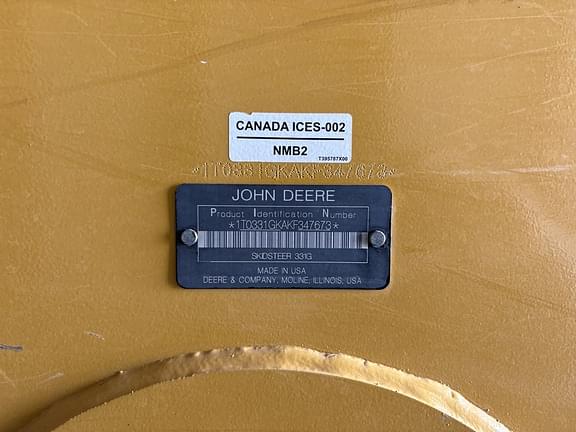 Image of John Deere 331G equipment image 1