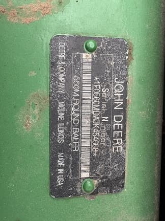 Image of John Deere 560M equipment image 4