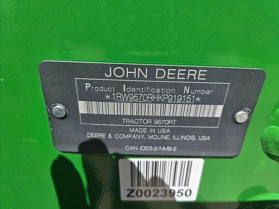 Image of John Deere 9570RT equipment image 4