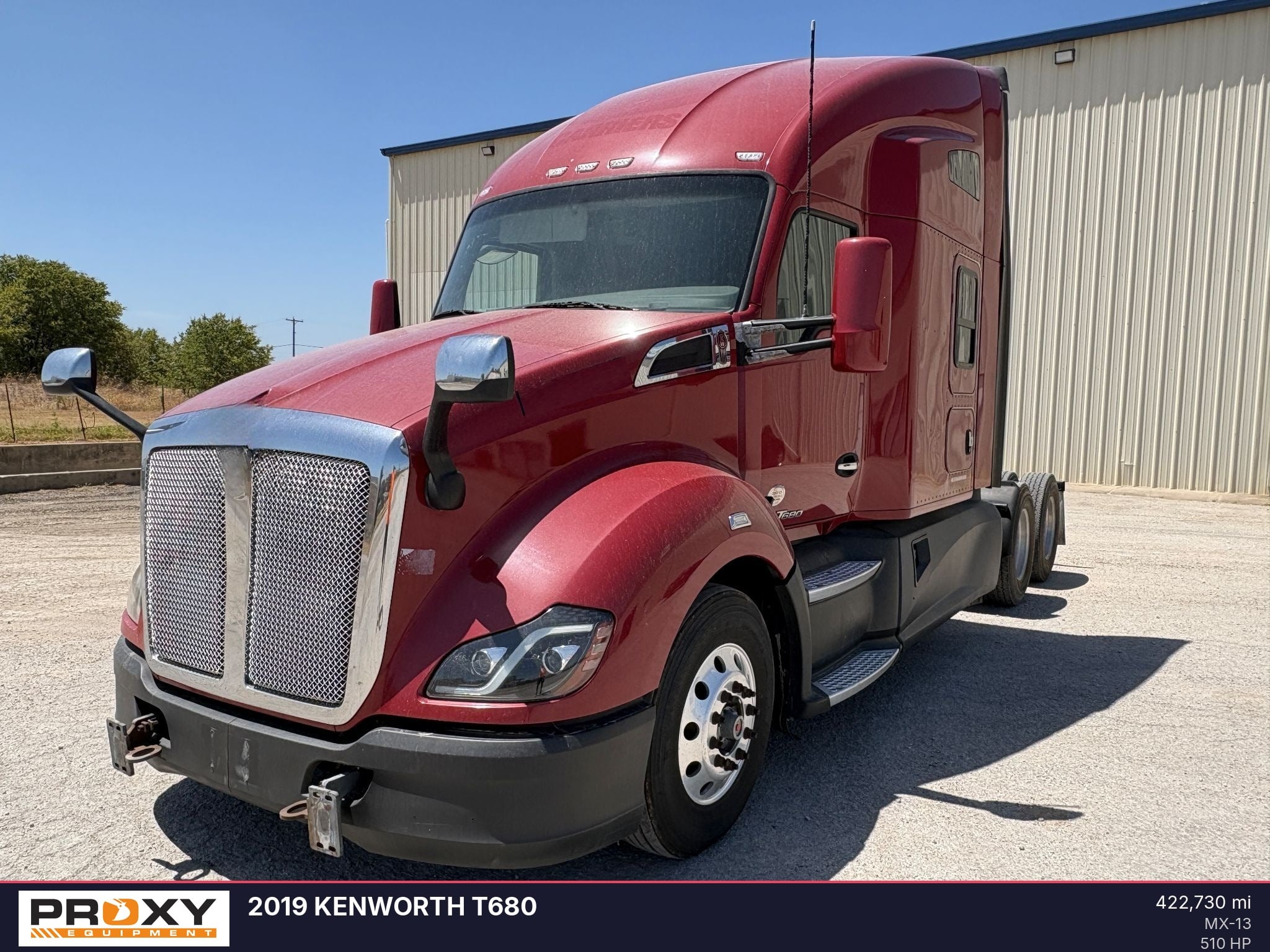 2019 Kenworth T680 Equipment Image0