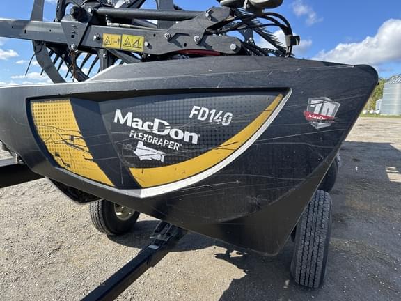 Image of MacDon FD140 equipment image 1