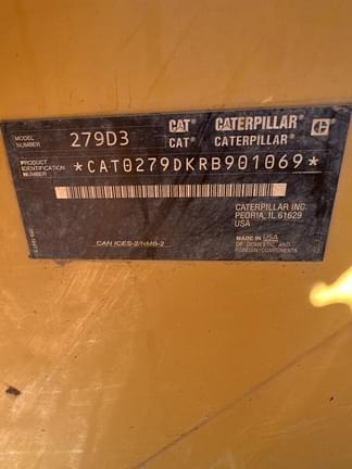 Image of Caterpillar 279D equipment image 4