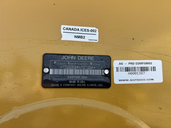 Image of John Deere 333G equipment image 4