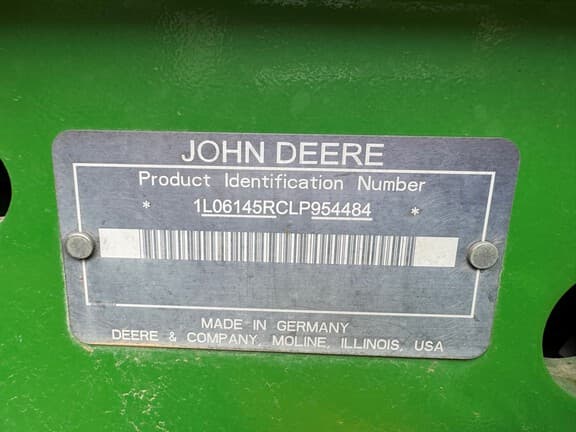 Image of John Deere 6145R equipment image 3