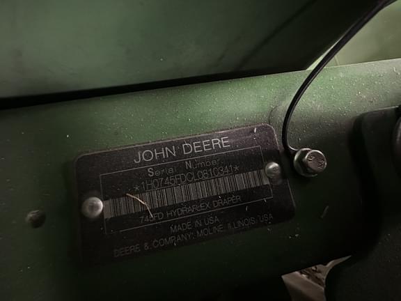 Image of John Deere 745FD equipment image 2