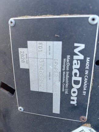 Image of MacDon FD140 equipment image 2