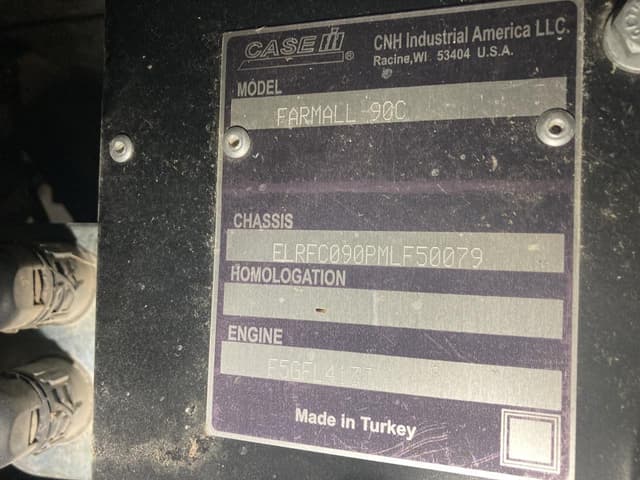 Image of Case IH Farmall 90C equipment image 4