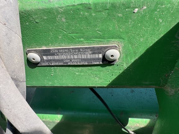 Image of John Deere 2680H equipment image 3