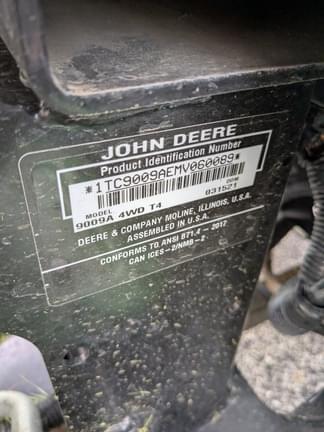 Image of John Deere 9009A equipment image 2