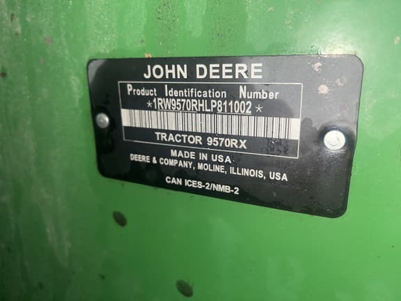 Image of John Deere 9570RX Image 0