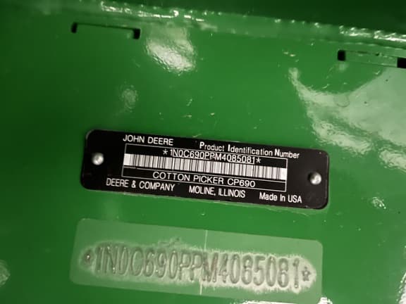 Image of John Deere CP690 equipment image 1