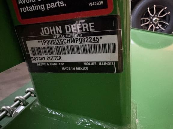 Image of John Deere MX6 equipment image 4