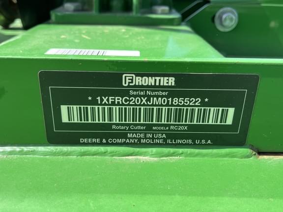 Image of John Deere RC2048 equipment image 4