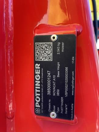 Image of Pottinger Novacat A10 equipment image 1