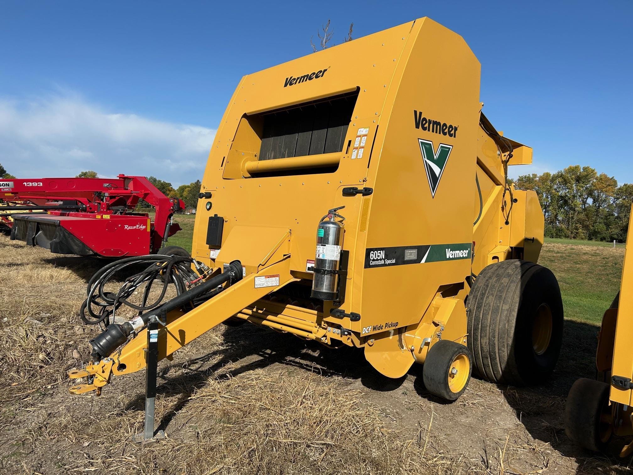 2021 Vermeer 605N Cornstalk Special Equipment Image0