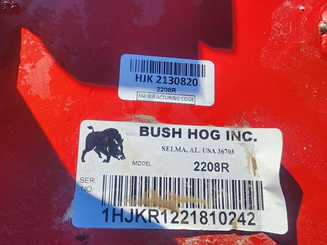 Image of Bush Hog 2208 equipment image 3