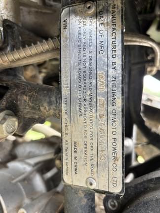 Image of CFMoto CForce 600 equipment image 2