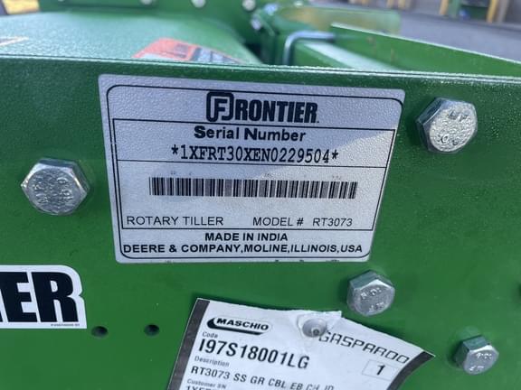 Image of Frontier RT3073 equipment image 4
