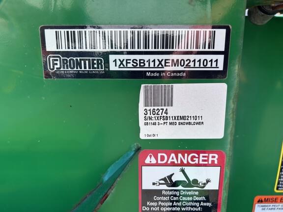 Image of Frontier SB1148 equipment image 4