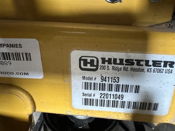 Image of Hustler Super Z equipment image 1