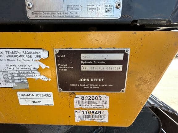 Image of John Deere 245G equipment image 4