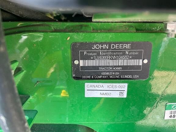 Image of John Deere 4066R equipment image 2