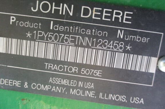 Image of John Deere 5075E equipment image 4