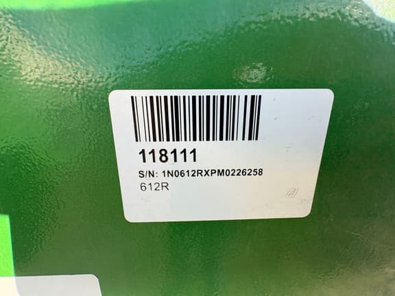 Image of John Deere 612R equipment image 3