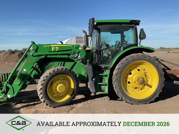 2022 John Deere 6145R Equipment Image0