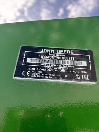 Image of John Deere 660R equipment image 1