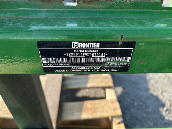 2022 Frontier AP12F  Equipment Image0