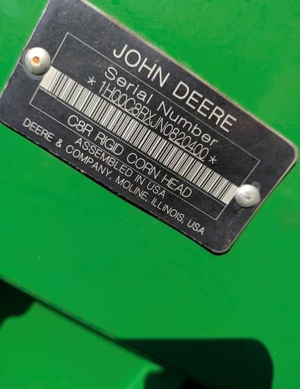 Image of John Deere C8R equipment image 4