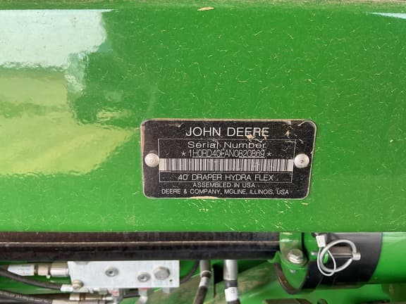 Image of John Deere RD40F equipment image 2