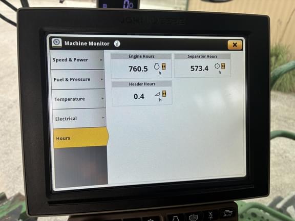 Image of John Deere S780 equipment image 4