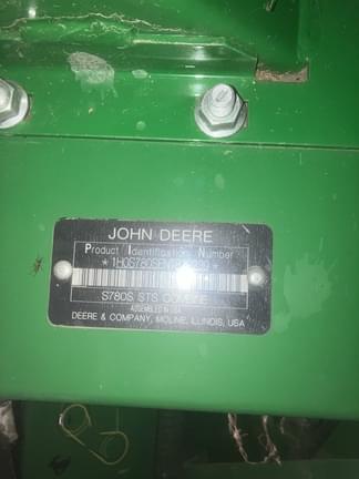Image of John Deere S780 equipment image 1