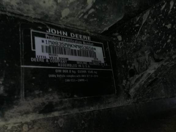 Image of John Deere XUV 835M equipment image 4