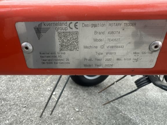 Image of Kubota TE4052T equipment image 4