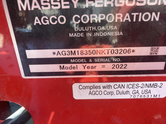 Image of Massey Ferguson 1835E equipment image 4